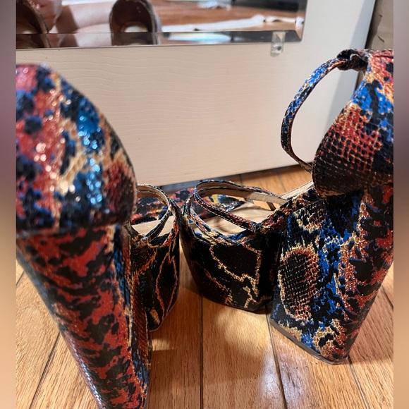 Jeffrey Campbell snakeskin platform heels - Picture 11 of 11
